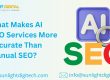 What Makes AI SEO Services More Accurate Than Manual SEO?