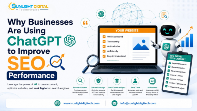 Why Businesses Are Using ChatGPT to Improve SEO Performance Why Businesses Are Using ChatGPT to Improve SEO Performance