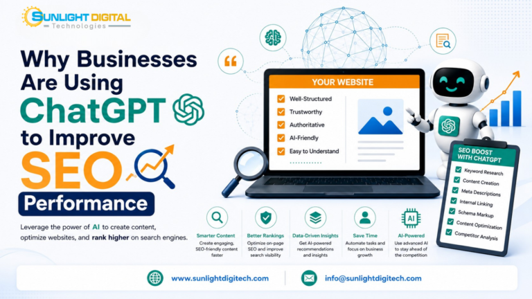 Why Businesses Are Using ChatGPT to Improve SEO Performance Why Businesses Are Using ChatGPT to Improve SEO Performance