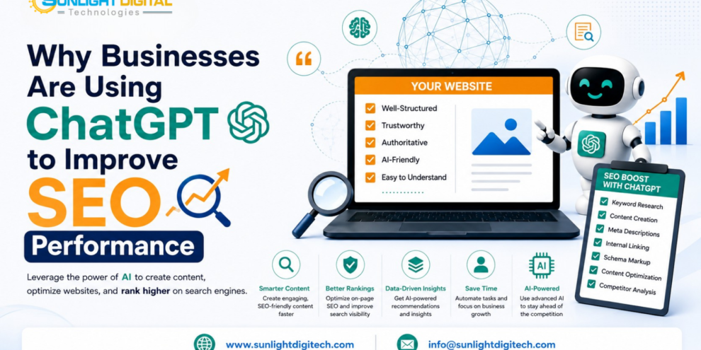 Why Businesses Are Using ChatGPT to Improve SEO Performance Why Businesses Are Using ChatGPT to Improve SEO Performance